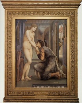 Pigmalión y la imagen IV El alma alcanza al prerrafaelita Sir Edward Burne Jones Pinturas al óleo
